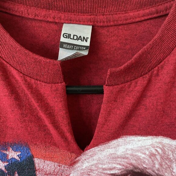 Washington DC Gildan T Shirt Heavy Cotton Graphic Short Sleeve Medium USA Womens - Picture 2 of 11